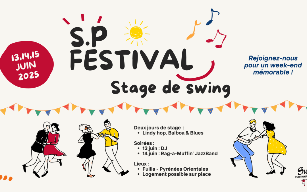 Swing Perpignan Festival 2025 – Stage de Swing