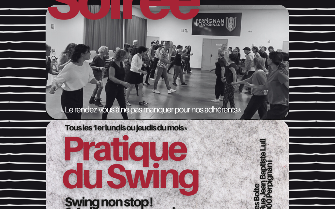 Notre soirée pratique du mois : Dansez, apprenez, partagez !